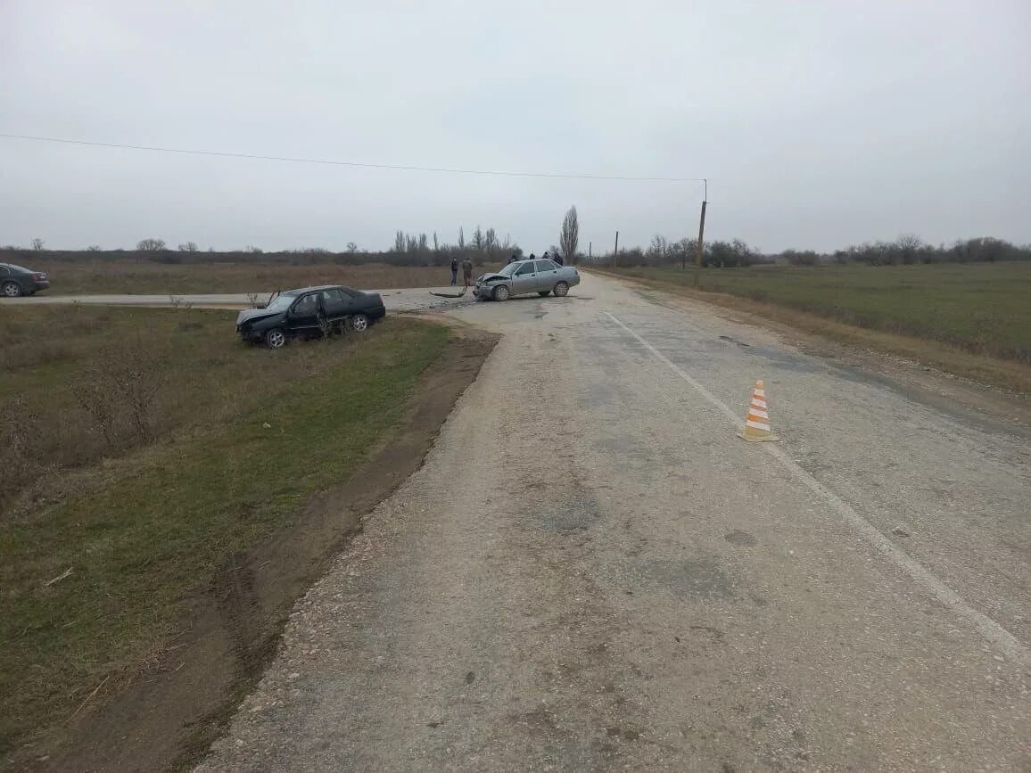 Новости 24 1 23. ДТП Нижнегорский район. Село Уваровка Крым. Авария в Нижнегорском районе.