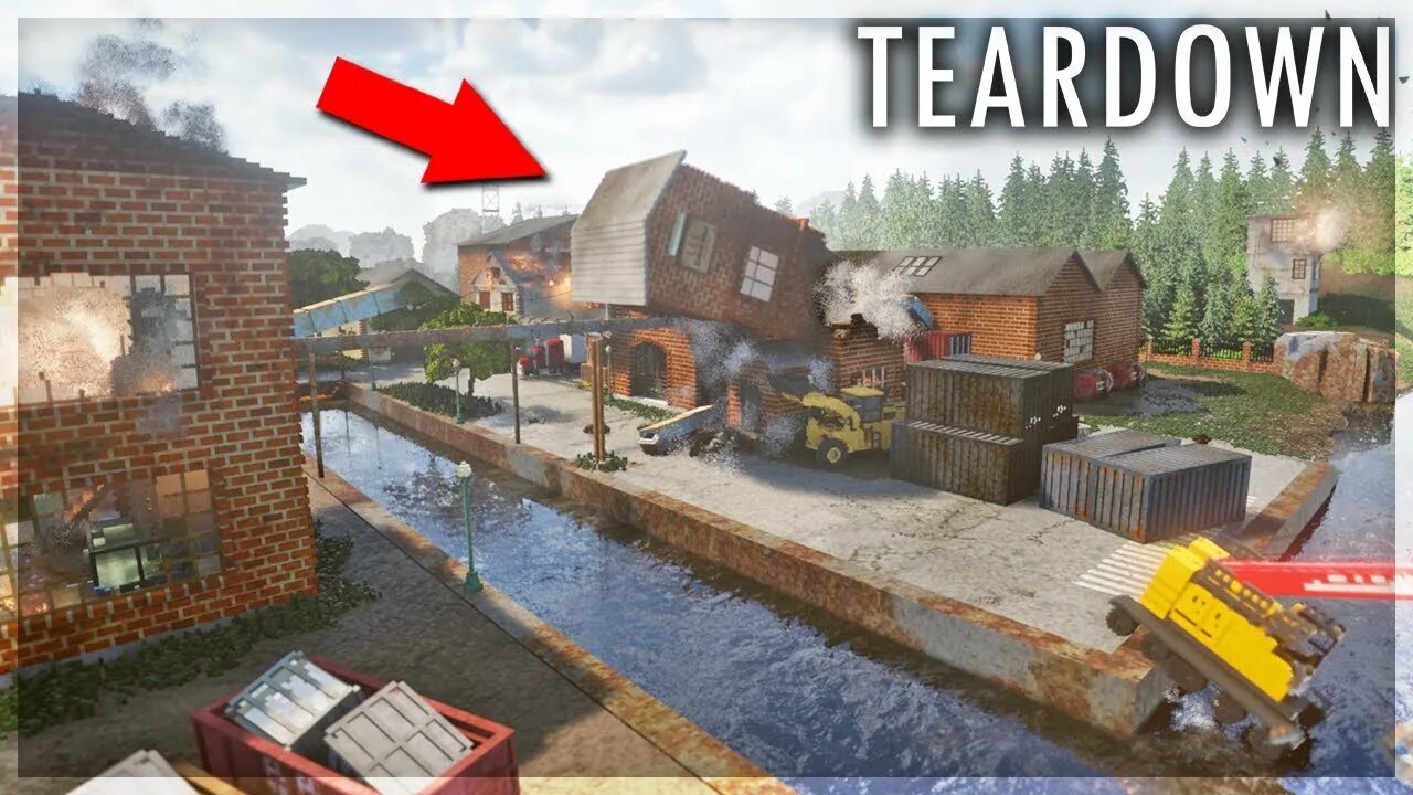 Teardown превью. Симулятор разрушения. Игра теардаун. Teardown город. Town 5 teardown