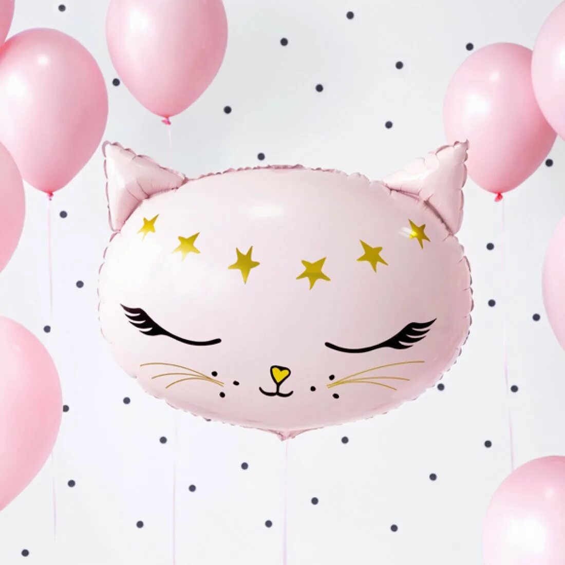 Шарик кошечка. Шары с кошечкой. Шар фольга котик розовый. Воздушный шар котик. Фольгированный шар кошка розовая.