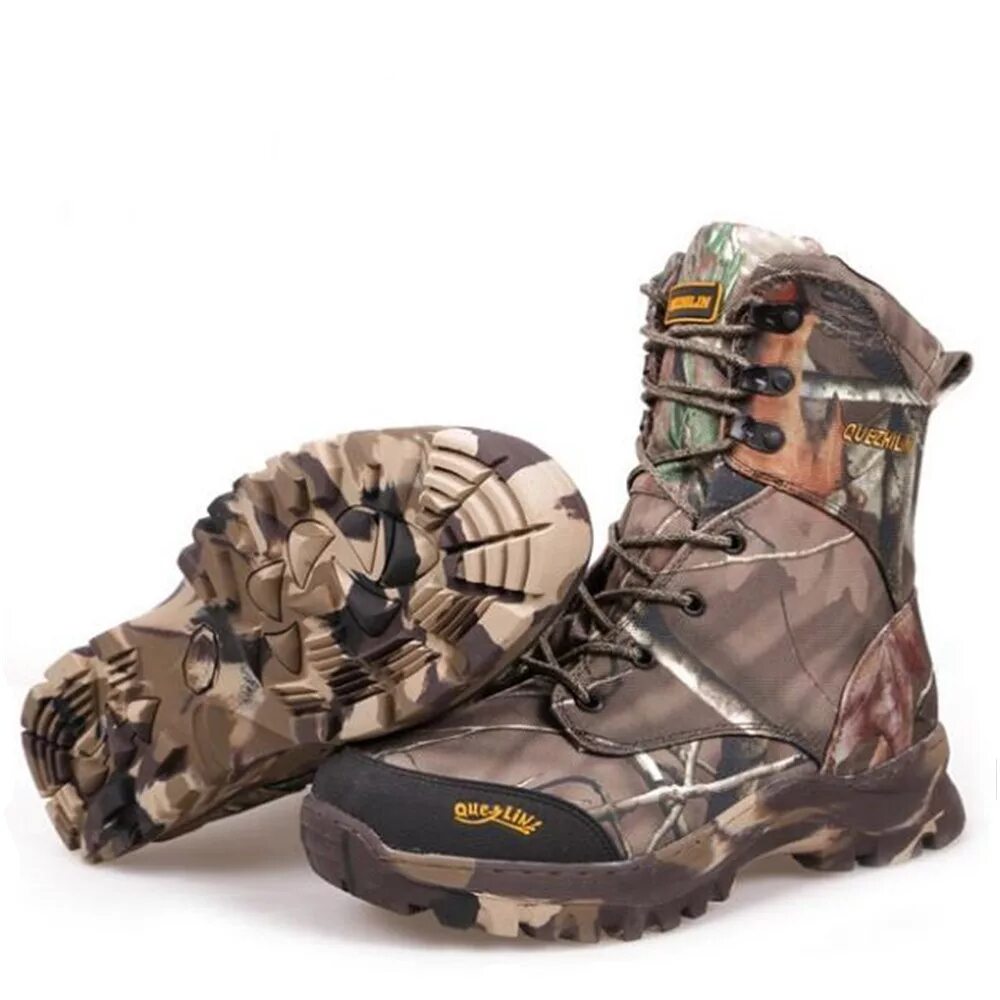 Обувь для охоты купить. Ботинки охотничьи ватерпруф. Camouflage Waterproof Winter Tactical Military Boots. Ботинки Cherokee Camo. Ботинки для охоты Camo-1 a5.
