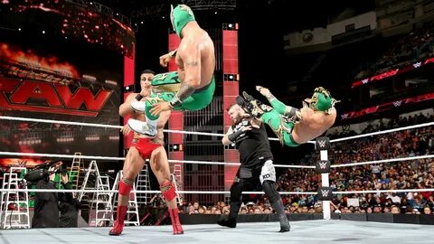 The Lucha Dragons vs. Kevin Owens & Alberto Del Rio: Raw, June 13.