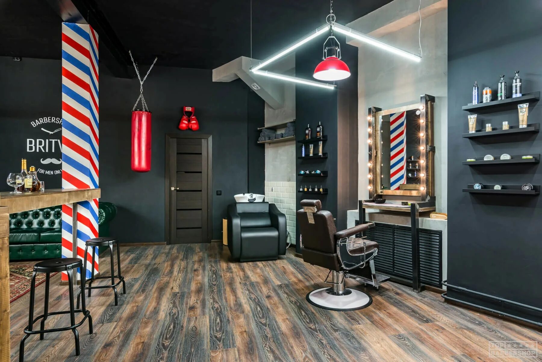 Barber am. Цветовая палитра для барбершопа. Интерьер барбершопа. Барбершоп зона ожидания. Барбершоп картинки.