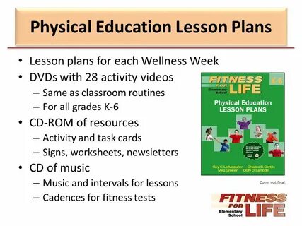 Physical education lessons