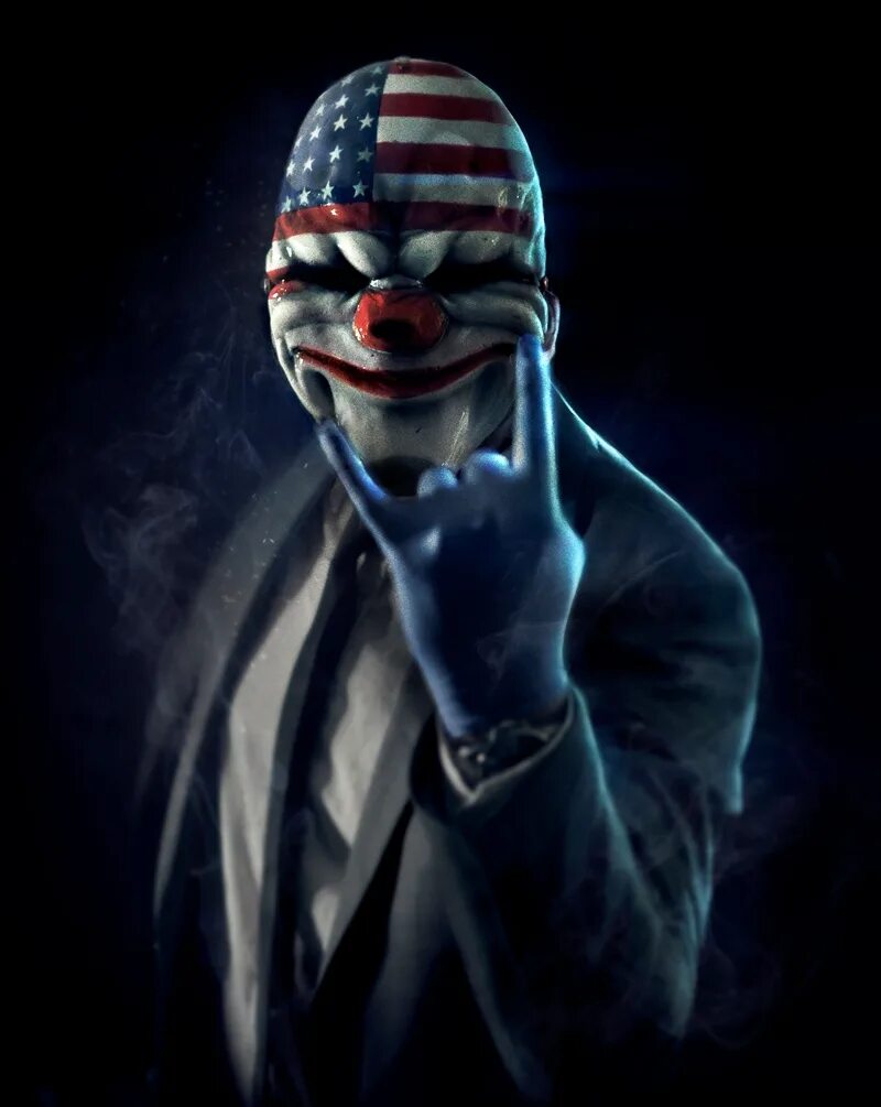 Payday 2. Даллас Пэй Дэй 2. Даллас payday 2. Клоун пейдей. Payday 2 длс