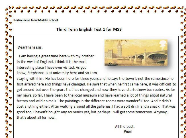 This test is difficult