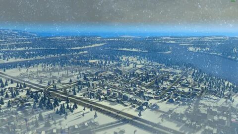 Cities snowfall