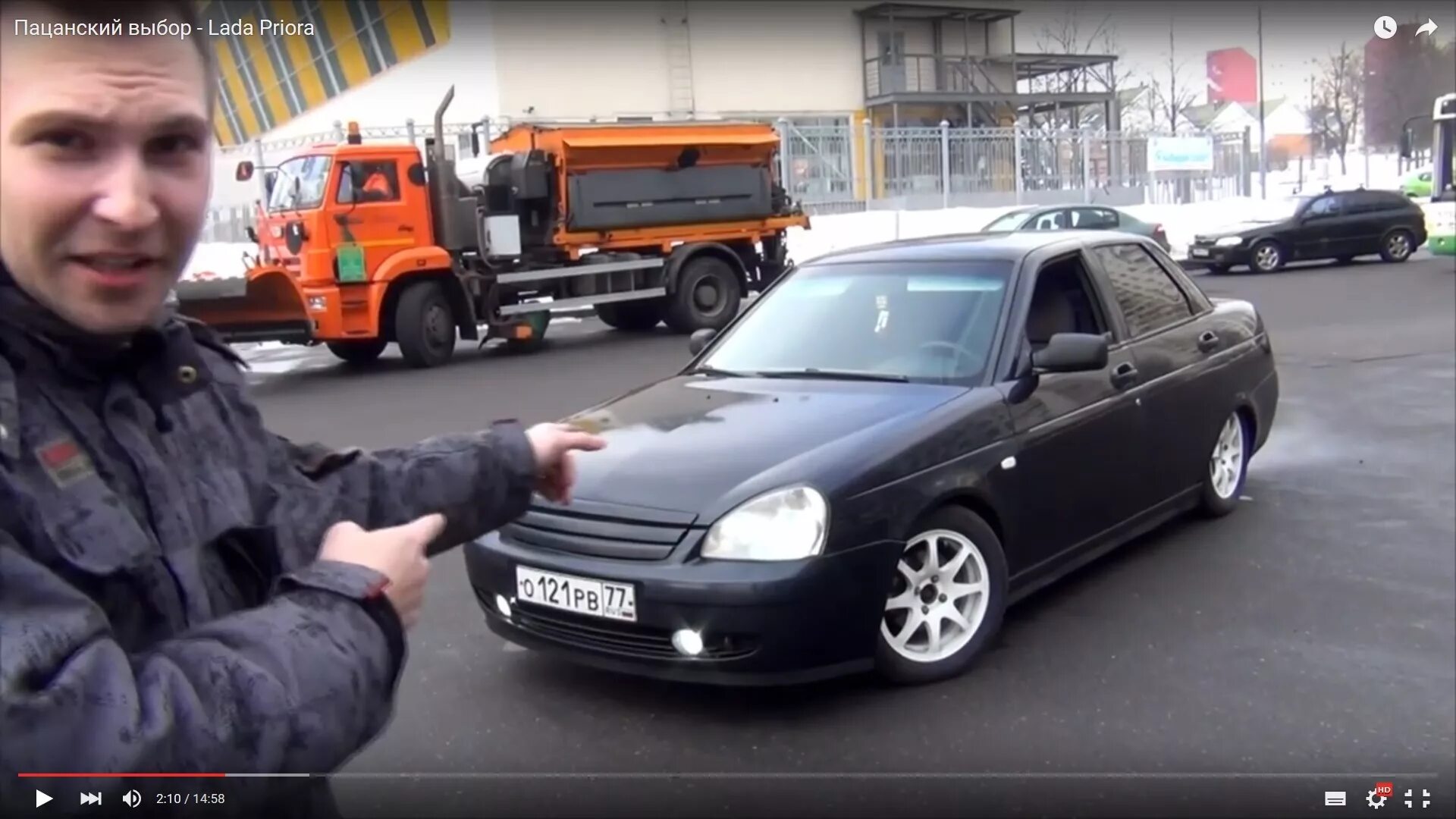 Пацанская сборка. Приора черная седан пацанская.