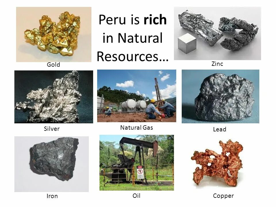 Rich in natural resources