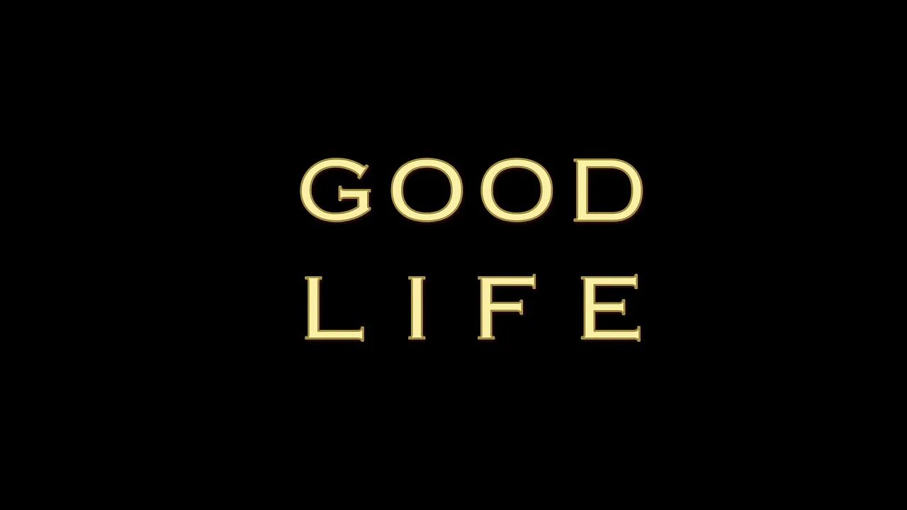 Good live tv. The good Life. Good Life Inc логотип. The good Life надпись. Good Life картинки.