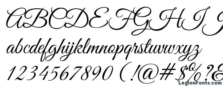 русский алфавит на good vibes pro.