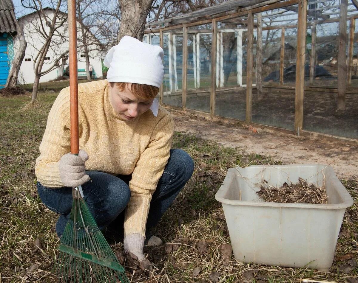 весенняя уборка на даче. дачник на огороде. труд на даче. цветы для сада и огорода. посадка огорода весной.