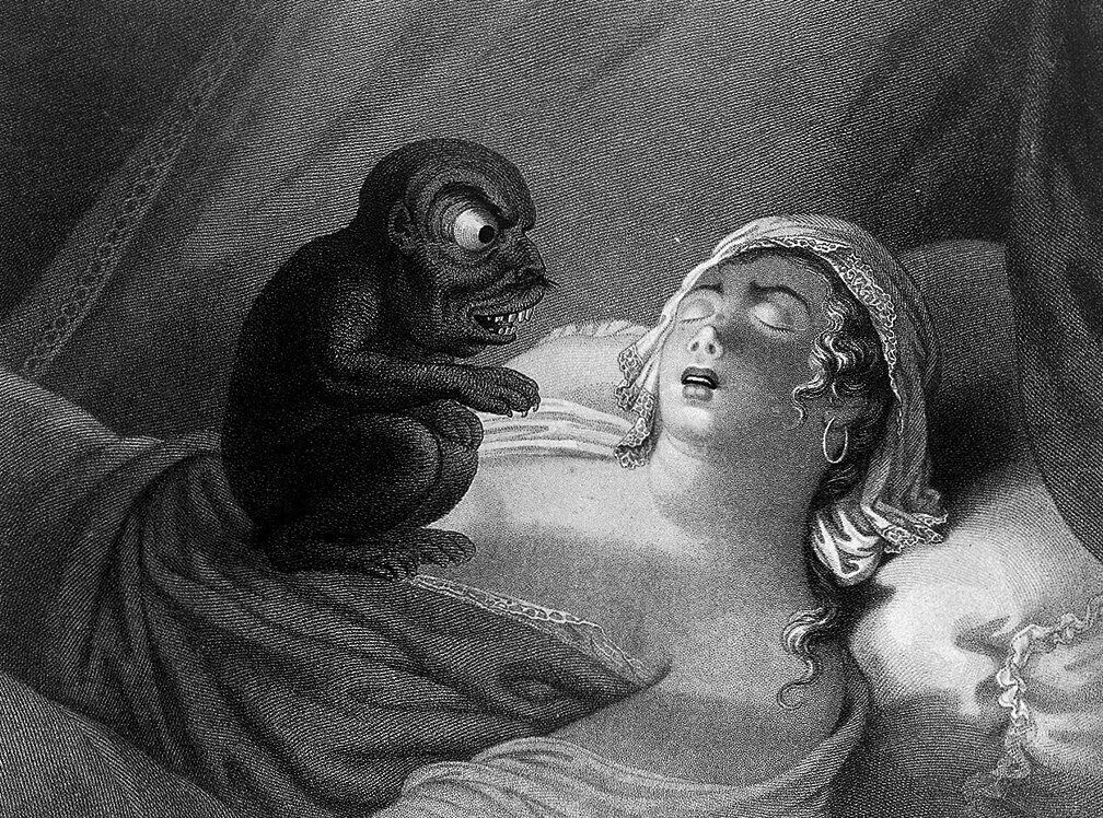 Сон черти. К чему снится чёрт во сне. Демон снов сонный паралич. Ночница сонный паралич. Сон черти.