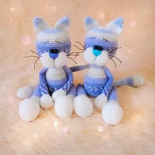 Котята амигуруми