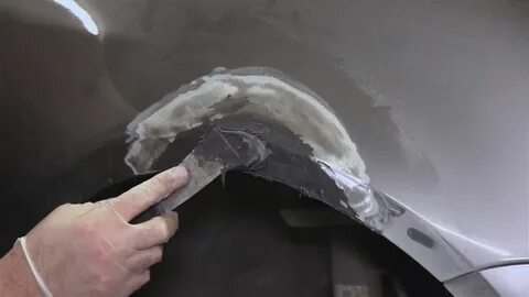 Как выпрямить крыло автомобиля своими руками