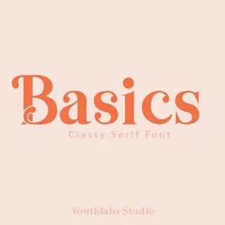 Serif font