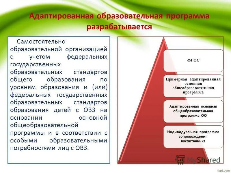 Адаптирующее образование