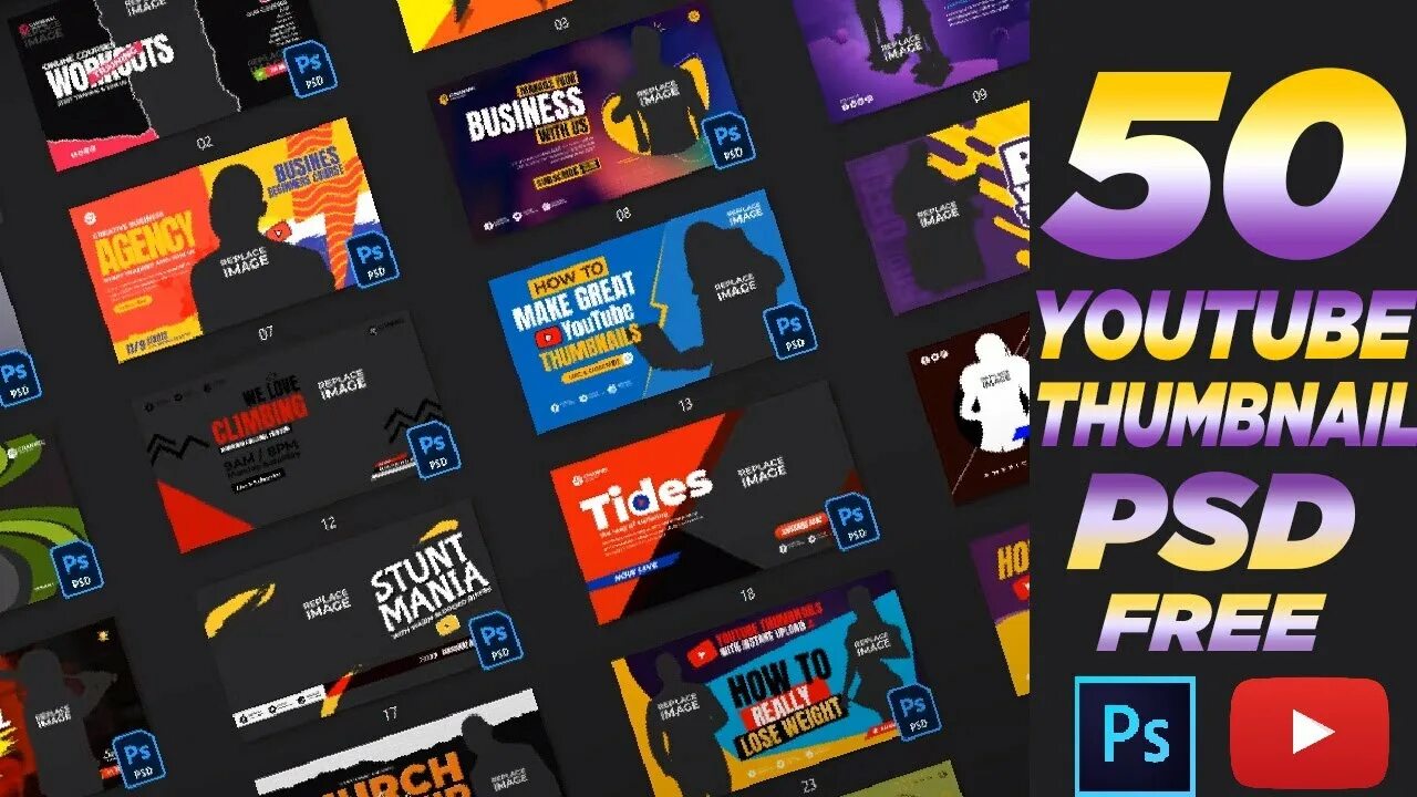 Make thumbnail. Youtube thumbnail template. youtube thumbnail design. thumbnail psd.
