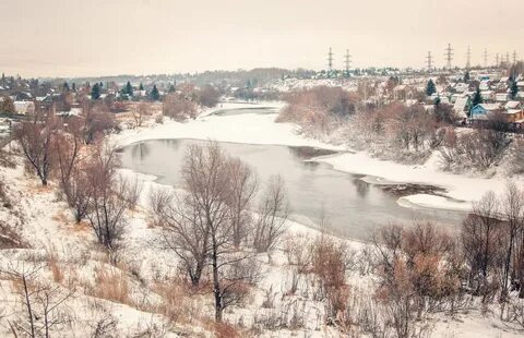 Омск в феврале
