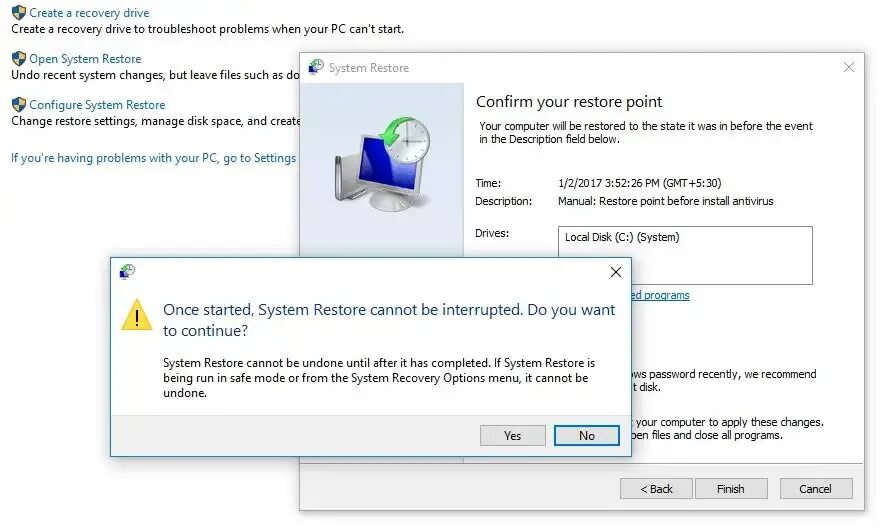 Windows system restore. Восстановление системы windows 10. system restore. отсутствует system restore. restore на компе.