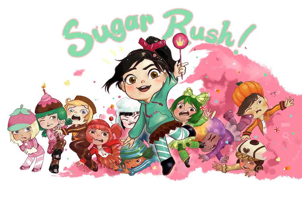 Ральф Sugar Rush персонажи. Персонажи Sugar Rush Ванилопа. Ральф 2012 Sugar Rush. Ральф сладкий Форсаж игра.