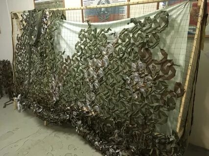 Где плетут маскировочные сети