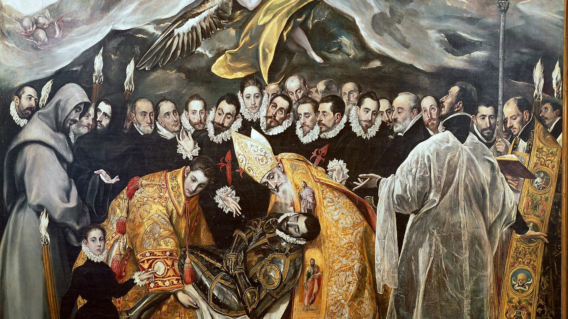 Греко похороны графа оргаса. Эль греко погребение графа оргаса. эль греко похороны графа оргаса картина.