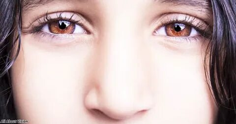 Light brown eyes