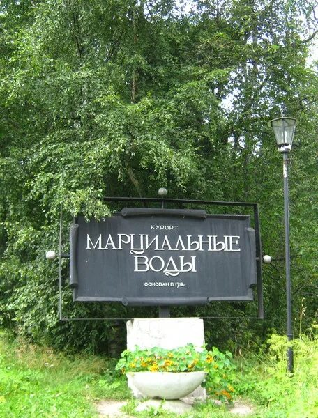 Курорт Марциальные воды (1714 г.)..