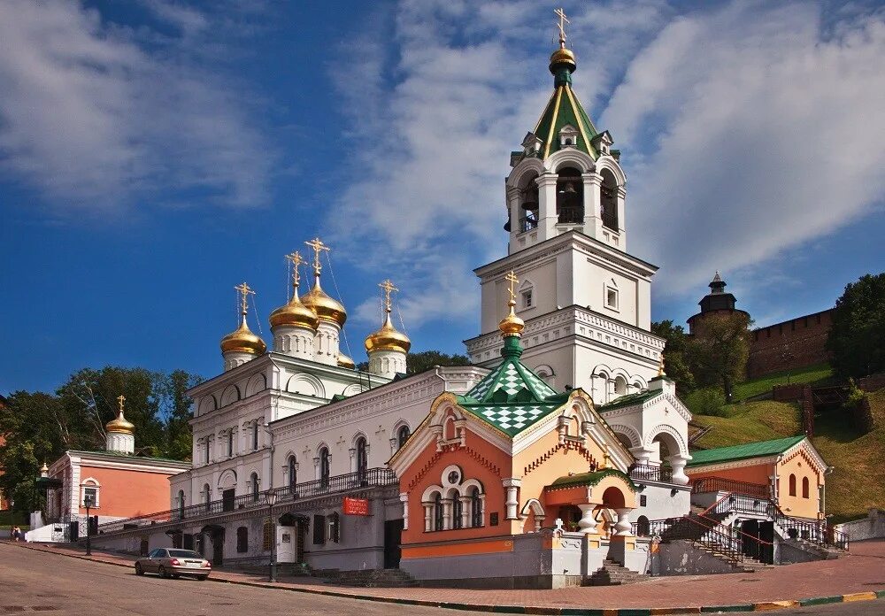 Собор иоанна предтечи новгород. Нижний новгород церковь собора пресвятой богородицы строгановская. Собор в нижнем новгороде. Сколько соборов в нижнем новгороде. Собор г.
