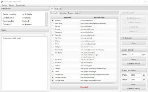 Xiaomi adb tools