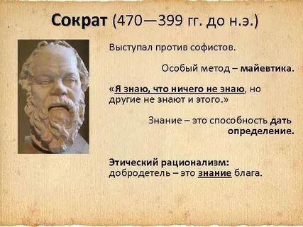 Метод сократа в философии