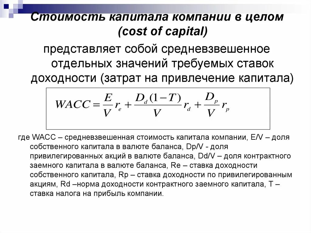 Как определить размер собственного капитала организации. Стоимость капитала компании это. Стоимость капитала компан. Затраты на привлечение капитала.