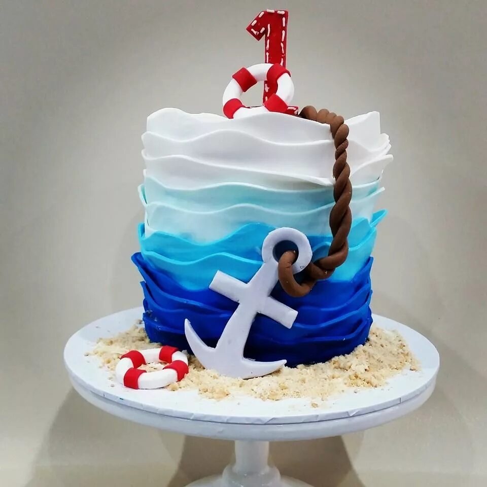 Морской день рождения мужчине. Торт морская тематика. Торт в морском стиле. Торт в морском стиле детский. Торт с морской тематикой детский.