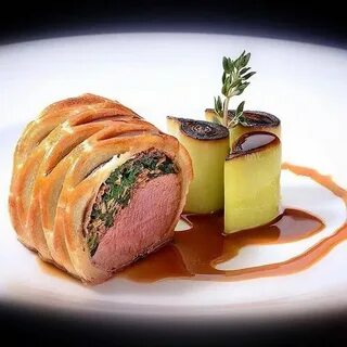 Сложные горячие закуски из мяса
