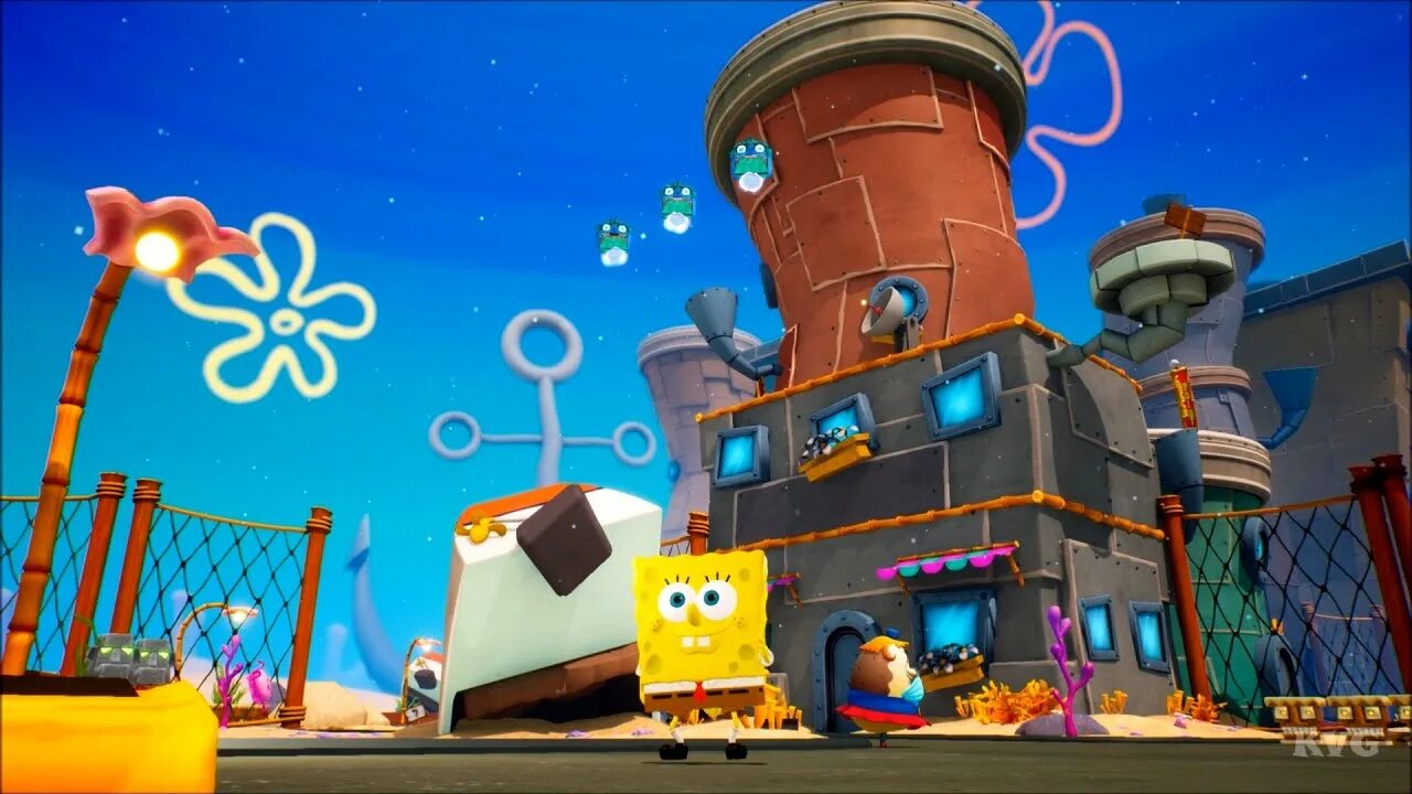 Spongebob squarepants rehydrated. Spongebob 2025 игра. spongebob squarepants battle for bikini bottom. spongebob squarepants: battle for bikini bottom - rehydrated. даунтаун бикини боттом.
