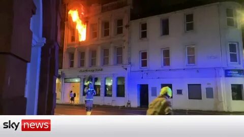 Hotel fire