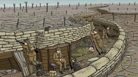 Trench warfare ww1