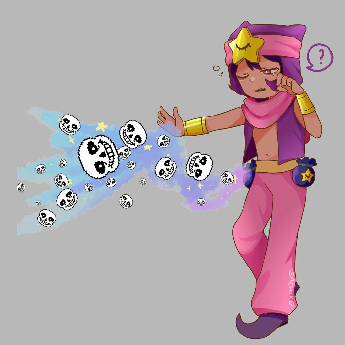 Nightmare sandy brawl stars. Сэнди brawl stars арт. сэнди браво старс. сэнди браво старс арты. браво старс персонажи сэнди.