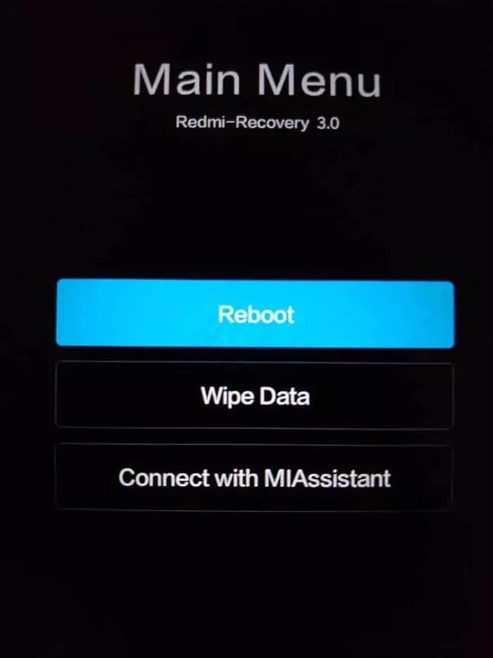 Рекавери мод Xiaomi. На андроиде режима на ксяоми редми 9. Redmi Recovery 3.0. Mi Recovery 5.0. Main menu miui recovery 5.0 wipe data
