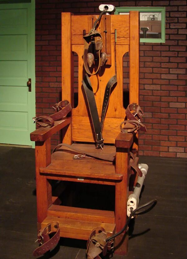 Пытка электрическим стулом. Old Sparky электрический стул.