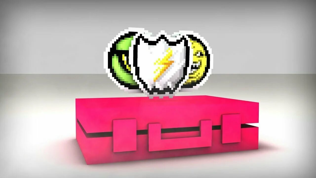 Interrobang block sticker