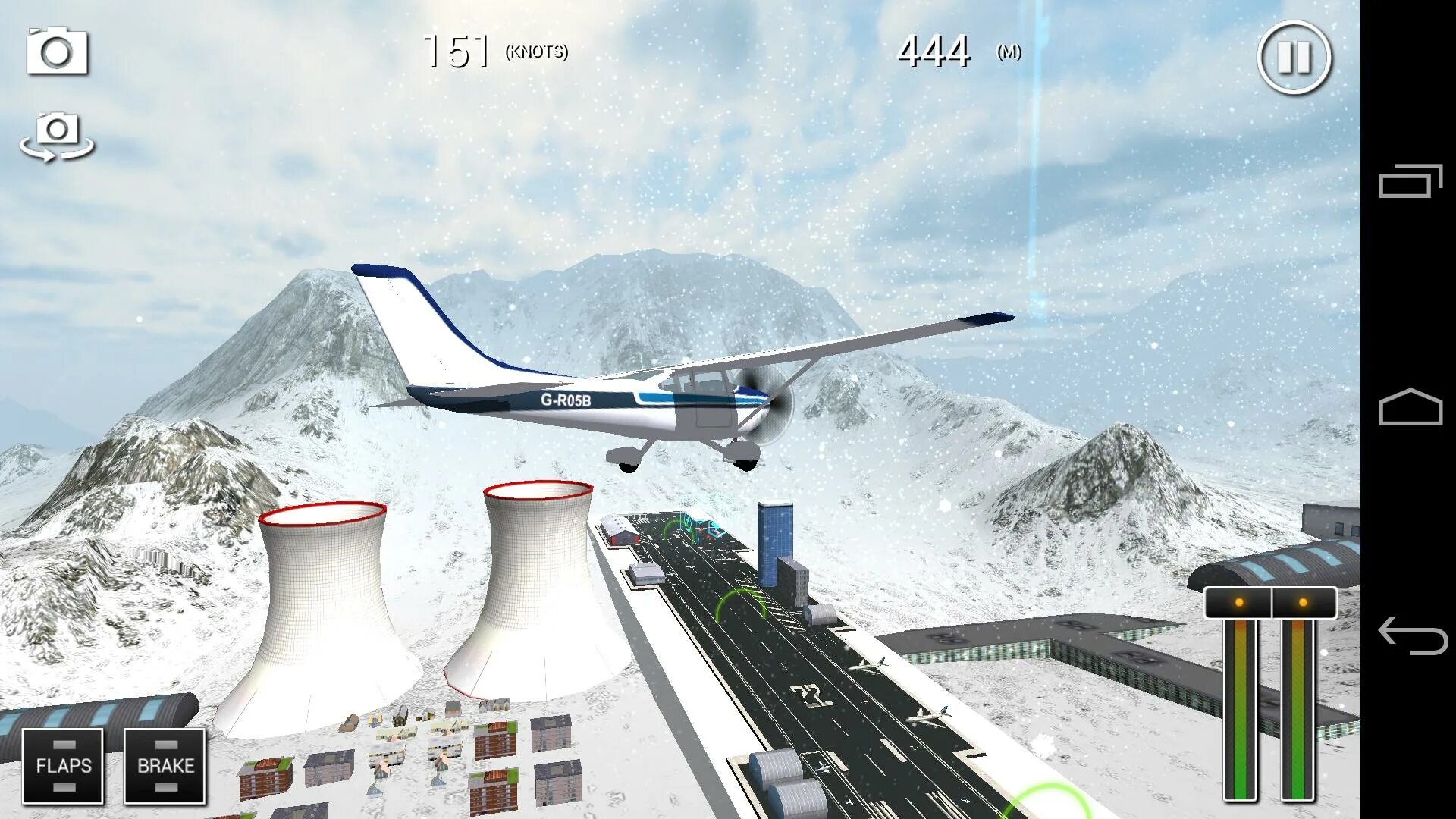 Emergency landing