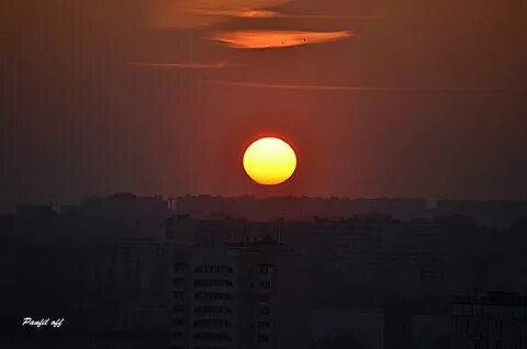 Закат солнца в саранске