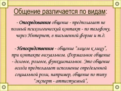 Каналы массового общения