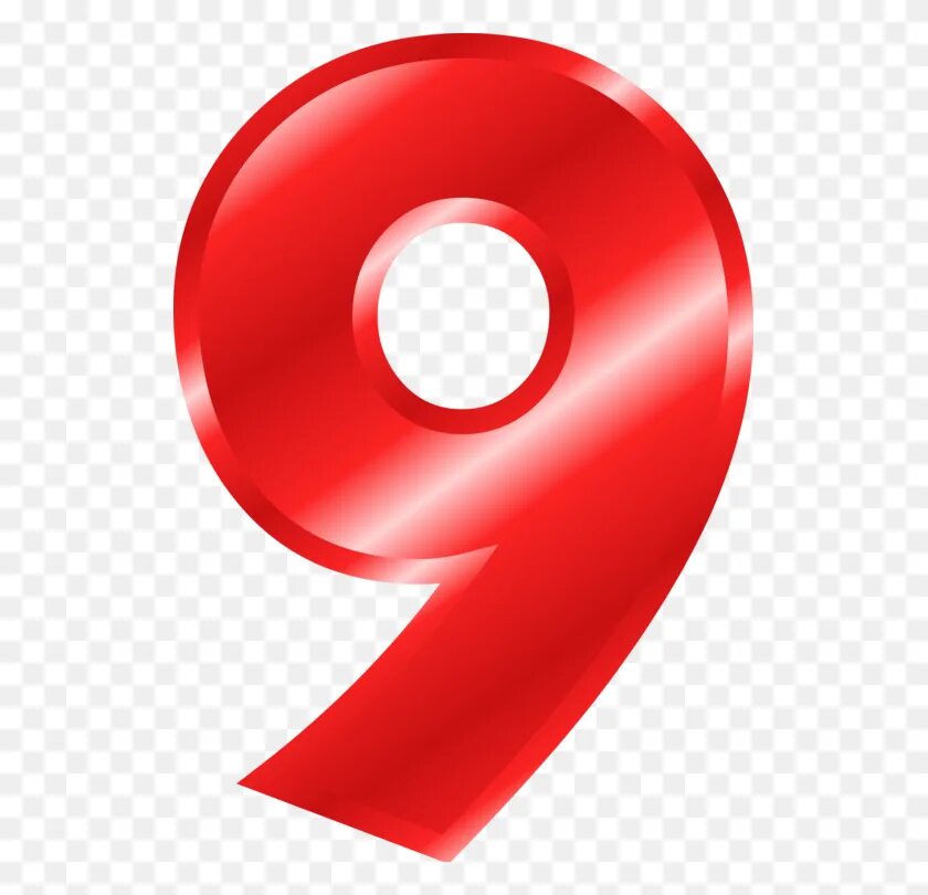 Число 9 цвета