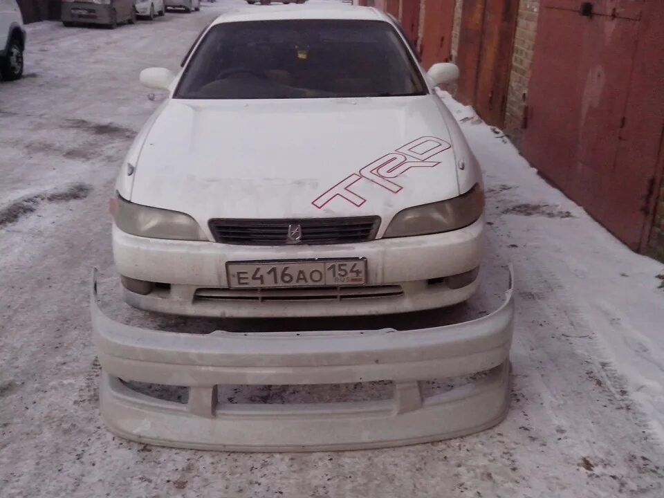 Удачное приобретение или передний бампер Traum по цене накладки Vertex - Toyota 