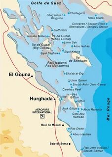 Hurghada карта