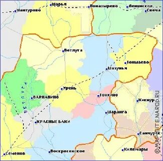 Карта шарьи