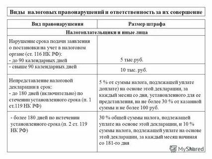 Налоговое правонарушение может быть совершено