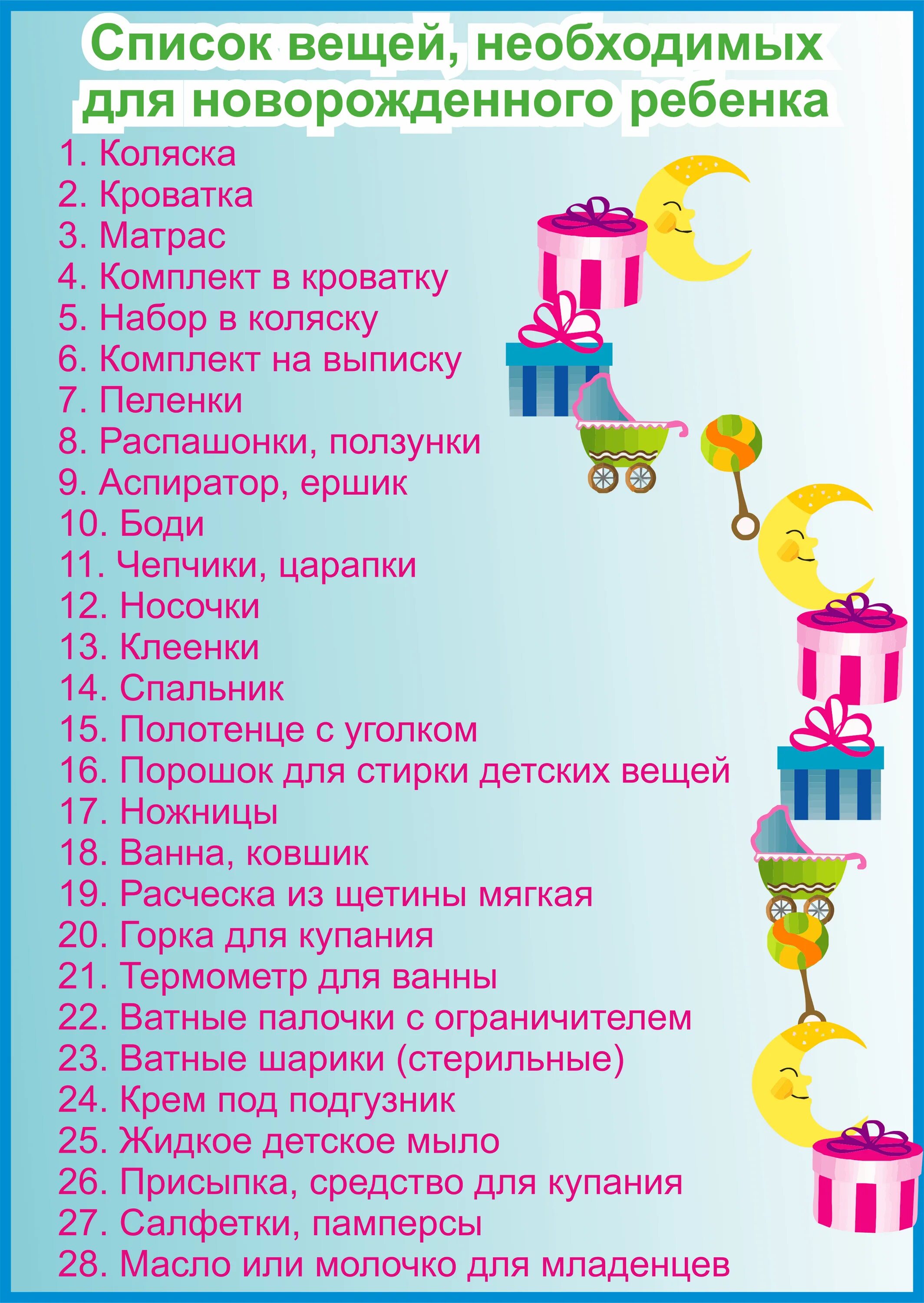 Покупки на 6 месяцев. Первое необходимое для новорожденного в первые месяцы жизни список. Список необходимых вещей для новорожденного в первые месяцы жизни. Список предметов для новорожденного на первое время. Список вещей для новорожденного в первые месяцы зимой.